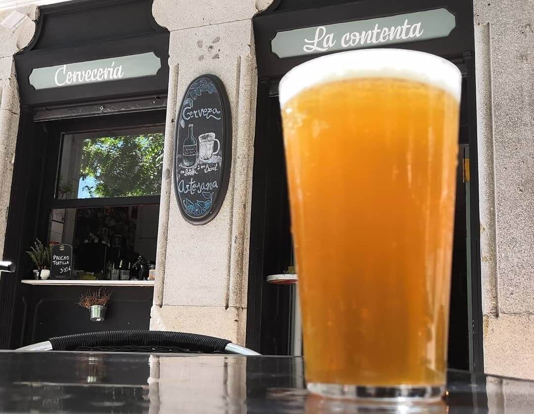 ¡Nos vamos de terrazas! Así es la buena cerveza de La contenta, en Chamberí